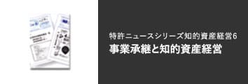 特許ニュースシリーズ知的資産経営6 事業承継と知的資産経営